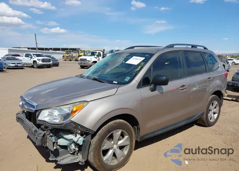 2016 Subaru Forester 2.5I from USA, damaged, VIN JF2SJABC8GH404714
